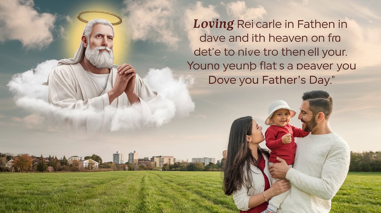 ribute to Dad in heaven on Father’s Day