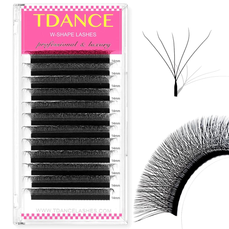 5D Premade Lash D curl 12mm