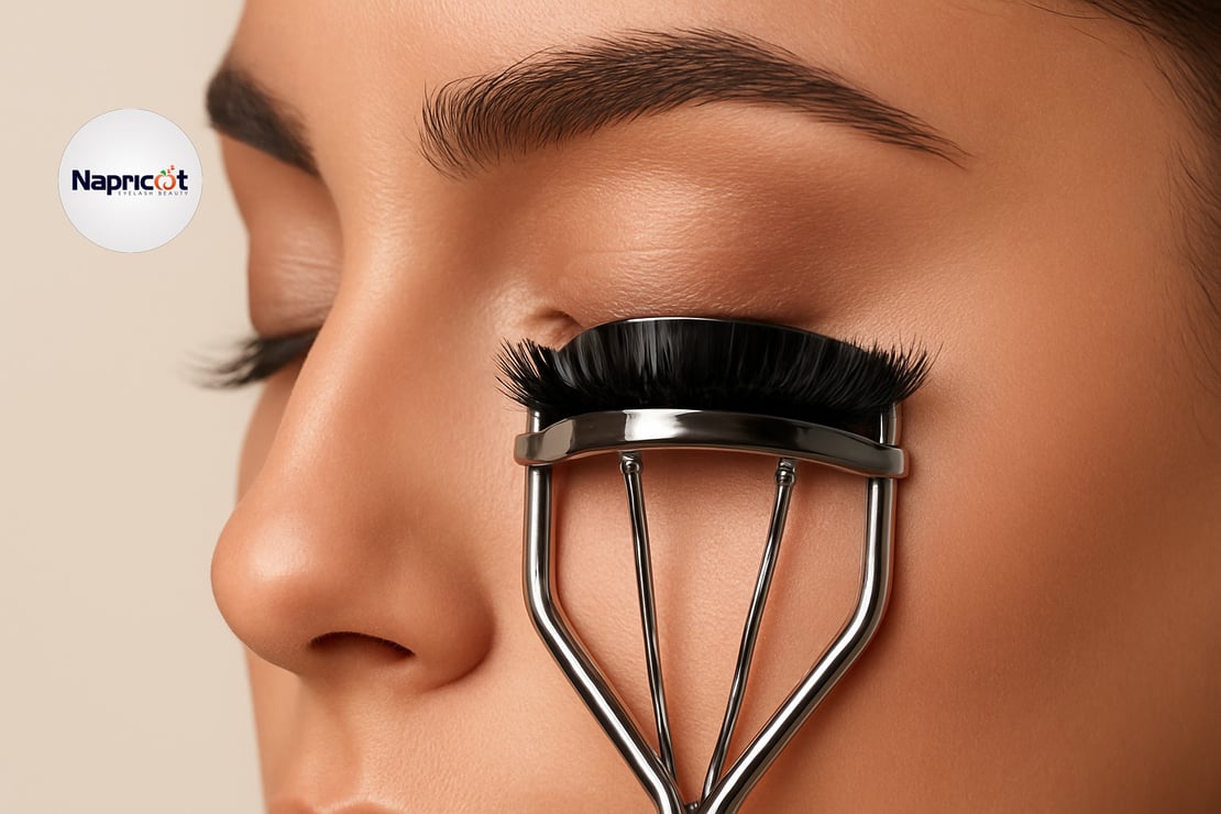Can you curl lash extensions
