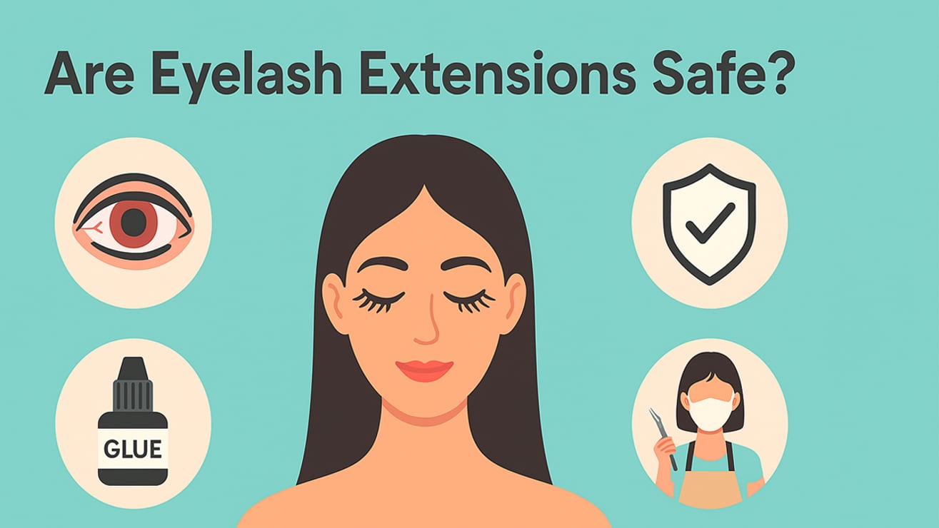 Lash mapping stickers to guide eyelash extension placement