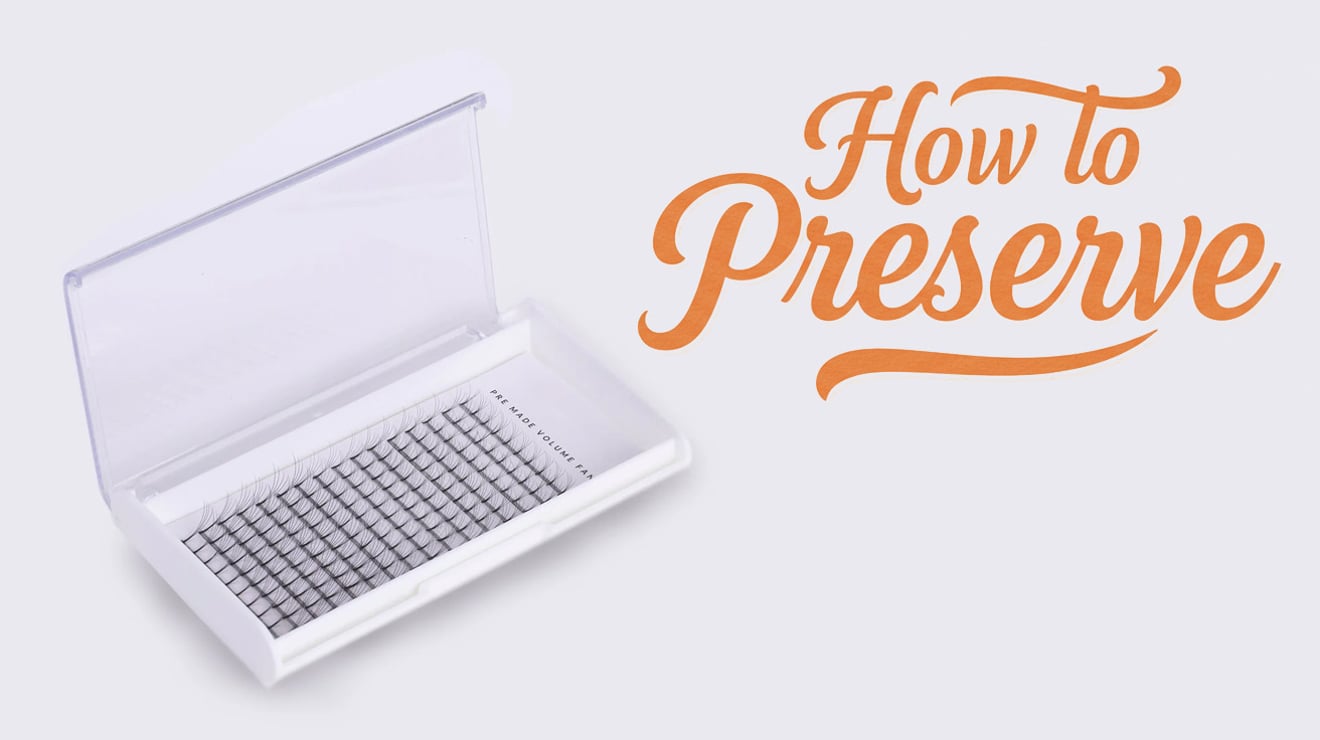 Preserve Premade Lash Fans