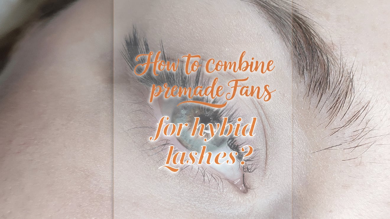 how to combine premade fans for hybrid lasheshow to combine premade fans for hybrid lashes