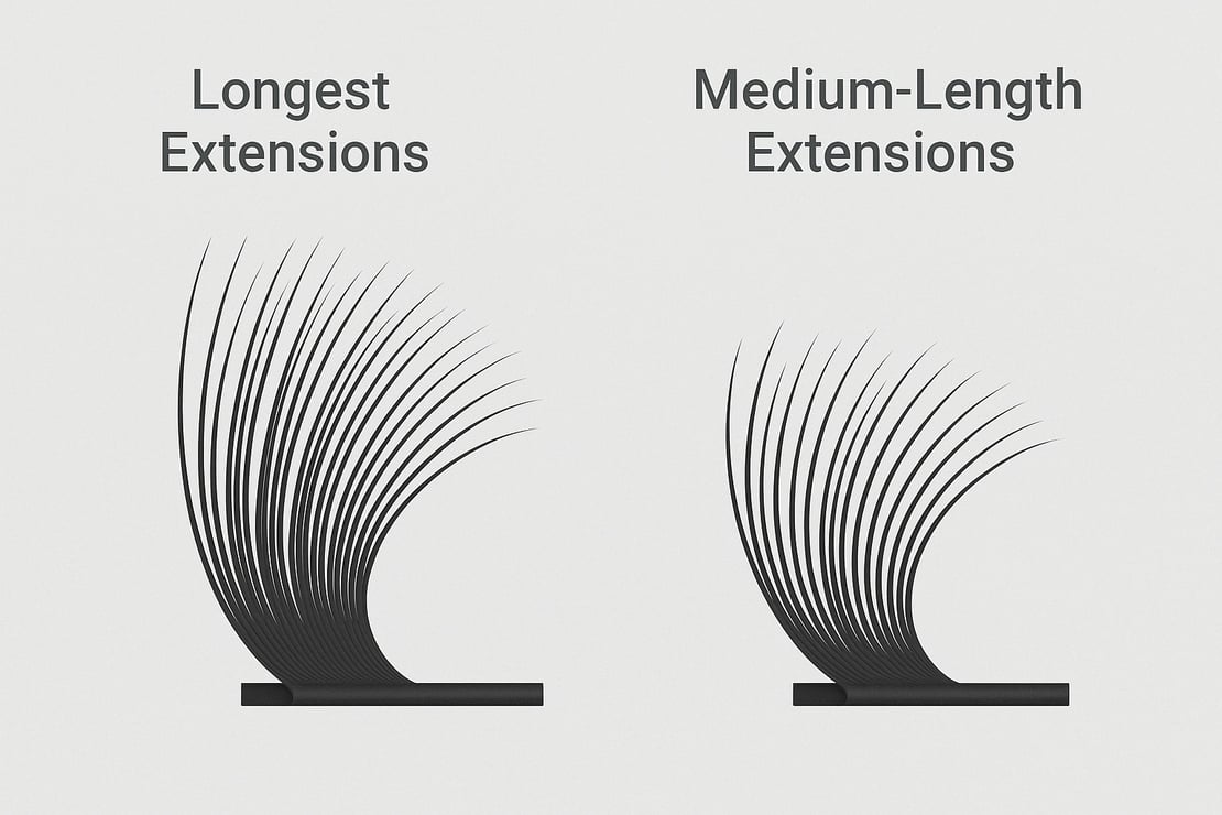 Longest vs Medium Length