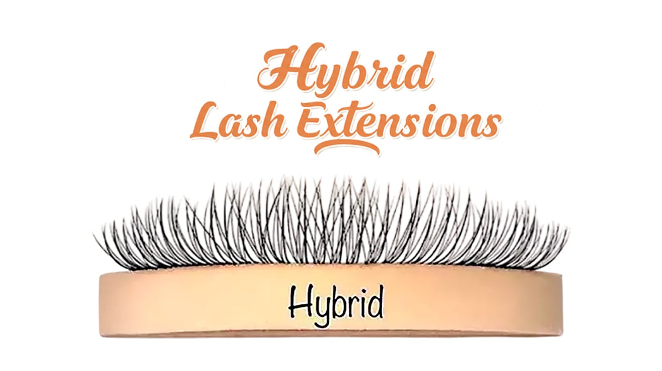 Hybrid Lash Extensions Example