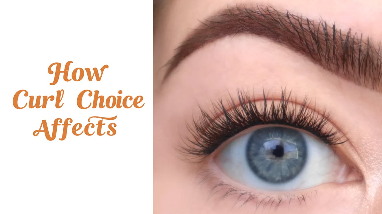 How Curl Choice Affects Lash Mapping Strategy