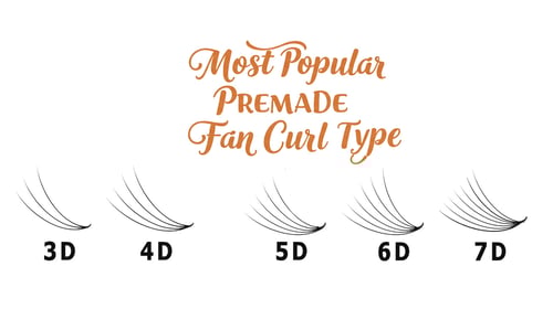 What Is the Most Popular Premade Fan Curl Type?