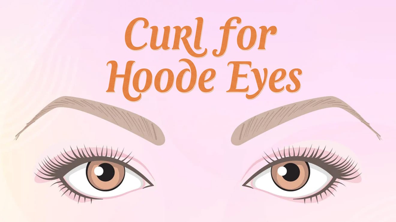 Curl for Hooded Eyes