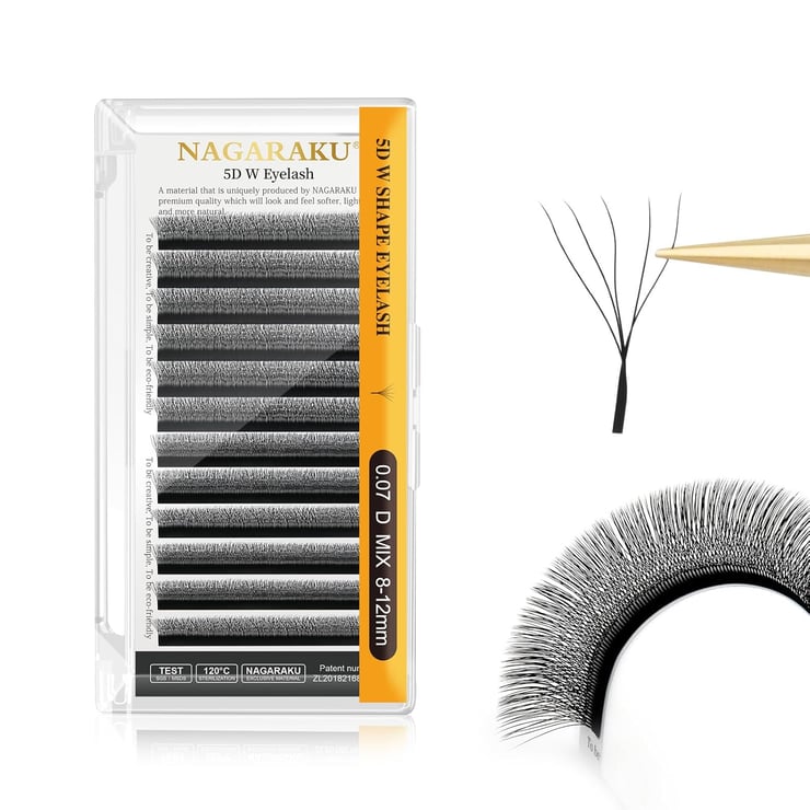 5D Premade Lash D curl 11mm